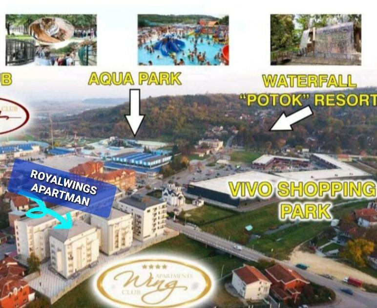 Royalwings Apartman Jagodina Εξωτερικό φωτογραφία